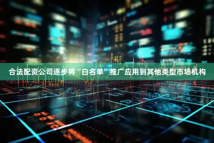 合法配资公司逐步将“白名单”推广应用到其他类型市场机构