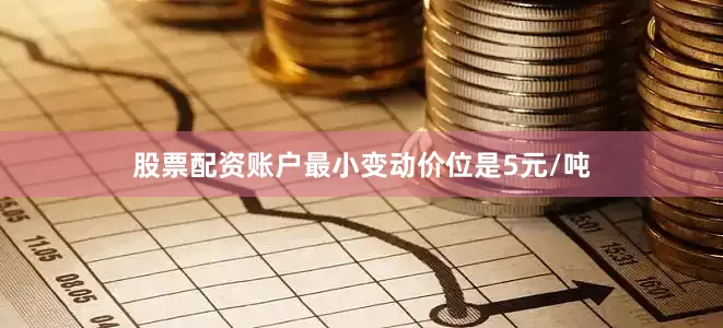 股票配资账户最小变动价位是5元/吨